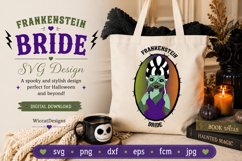 Bride of frankenstein, halloween cut file Product Image 5