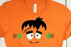 So Franken Cute Svg, Boy Halloween costume svg Frankenstein Product Image 4