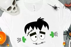 So Franken Cute Svg, Boy Halloween costume svg Frankenstein Product Image 2