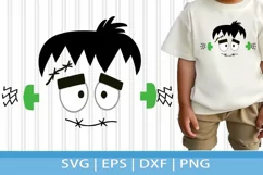 So Franken Cute Svg, Boy Halloween costume svg Frankenstein Product Image 1