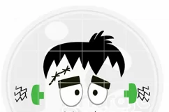 So Franken Cute Svg, Boy Halloween costume svg Frankenstein Product Image 3