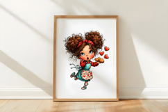 Frazzled Girl Valentine Clipart Product Image 3