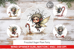Wind Spinner Frazzled Sugar Plum Fairy Product Image 1
