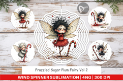 Wind Spinner Frazzled Sugar Plum Fairy Product Image 1