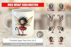 Mug Wrap Frazzled Sugar Plum Fairy Product Image 1