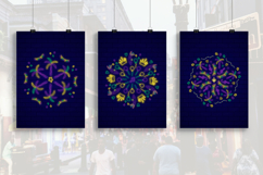 Mardi Gras Neon Ornaments Product Image 3