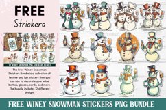 Winey Snowman Kitchen Towel Sublimation| Kitchen Dish Towel Product Image 2