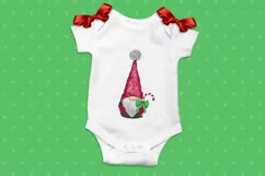 Cute christmas gnome clipart. Sublimation PNG. Product Image 3