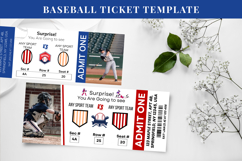 Baseball Ticket Canva Editable Template Product Image 3