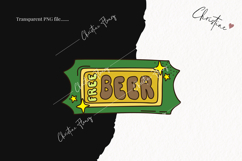 Retro St Patrick's Day Clipart | St Patrick PNG Product Image 2