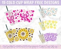 24oz Easter Egg No Hole Starbucks Cold Cup Svg, Happy Easter Product Image 3