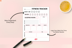 Minimalist Fitness Tracker Checklist Template Pdf Product Image 10