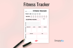 Minimalist Fitness Tracker Checklist Template Pdf Product Image 9