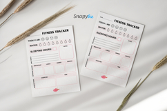 Minimalist Fitness Tracker Checklist Template Pdf Product Image 8