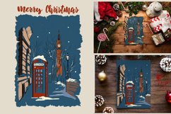 Winter London, Merry Christmas card Product Image 1