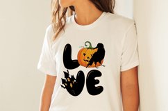 Love Halloween. halloween sublimation png Product Image 3