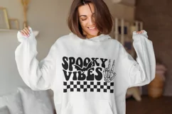 Spooky Vibes SVG, Spooky Vibes Shirt, Spooky vibres retro Product Image 2