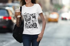 You Can't Scare Me I'm A Teacher SVG, Teacher Halloween Svg Product Image 2