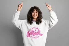 In October We Wear Pink Svg, Breast Cancer Svg Product Image 5