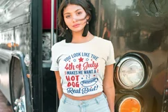 You look like the 4th of July make me wants a hot dog SVG Product Image 2