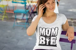 Mombie PNG, Mombie SVG, Halloween mom shirt, Funny halloween Product Image 2