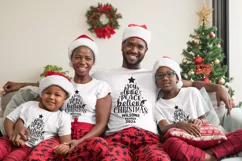 Christmas family tree SVG, Christmas family shirts Product Image 6