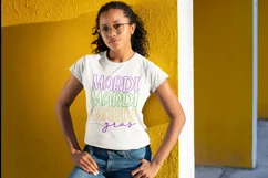 Mardi gras SVG, Mardi mardi mardi, Mardi gras shirt SVG Product Image 5