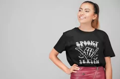 Spooky Season SVG, Spooky shirt PNG, Skeleton Hand svg Product Image 2