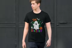 The boo Crew SVG, Boo SVG, Boo Crew shirt, Halloween PNG Product Image 4