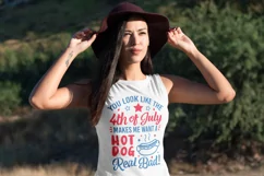 You look like the 4th of July make me wants a hot dog SVG Product Image 3