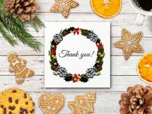 Christmas wreaths clipart. Sublimation designs Product Image 6