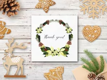 Christmas wreaths clipart. Sublimation designs Product Image 6