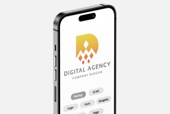 Digital Agency Letter D Logo Product Image 4