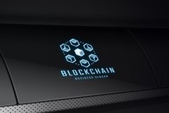 Blockchain Crypto Currency Cash Logo Product Image 2