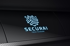Modern AI Security Shield Logo Product Image 2