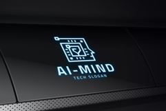 Artificial Intelligence &amp; Tech Logo Product Image 1