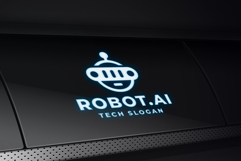Robot AI Technology Logo Product Image 1