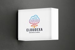 Cloud Dots Tech Logo Product Image 1