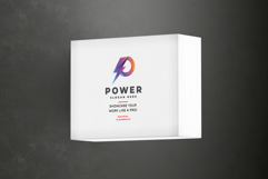 Power Lightning Letter P Logo Product Image 2