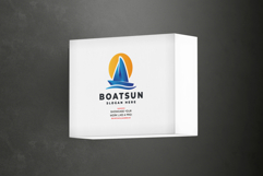 Boat Sun Sailing Logo Product Image 2