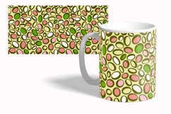 Abstract Confetti Mug Wrap Sublimation Design 15 oz Product Image 2