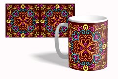 Abstract Mug Wrap Sublimation Design 15 oz Product Image 2