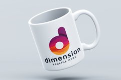 Dimension Letter D Pro Branding Logo Product Image 2
