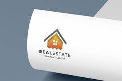 Modern House Real Estate Logo Product Image 1