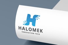 Halomek Letter H Logo Product Image 2