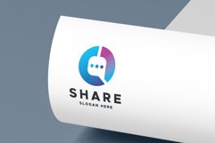Share Chat Technology Logo Product Image 1