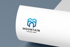 Mountain Letter M Pro Logo Template Product Image 1