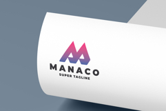 Letter M Mountain Logo Product Image 1