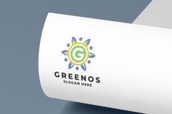 Vibrant Bloom of Eco-Friendly Growth Logo Product Image 1