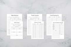 Printable Travel Planner, Trip Itinerary Planner Product Image 9
